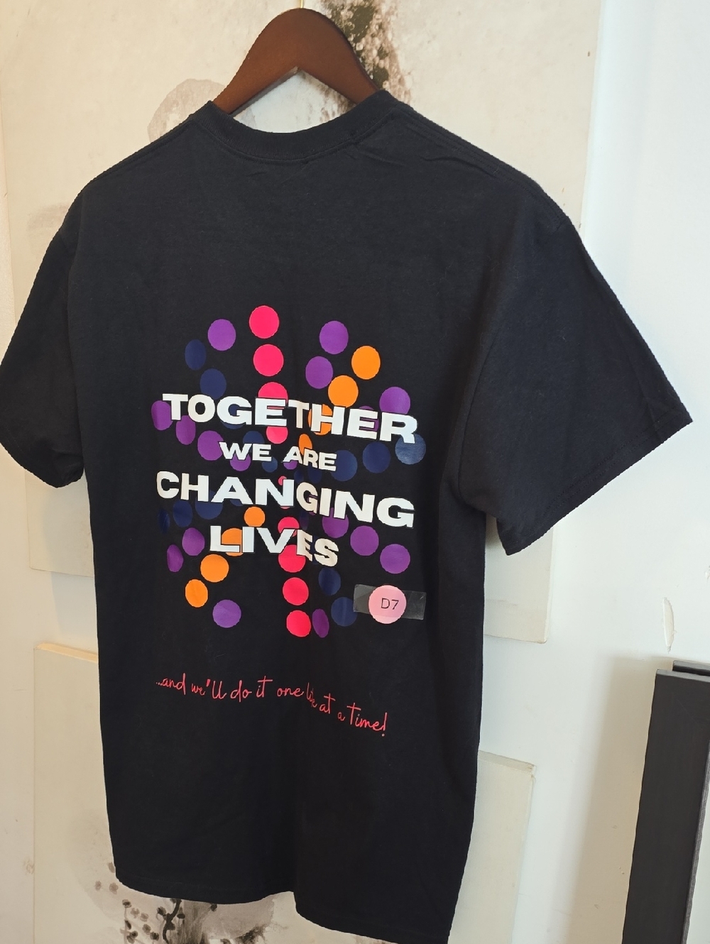 Crescendo Black Tee Ltd. Edition Fund Raiser T-shirt - Medium
